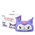 Kawaii Cute Soap Case Holder Container with Lid - Cute Soap Dish for Bathroom Accessories (Purple kuruo) - color: Purple Kuruo