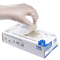 OKIAAS Disposable Gloves L, Food Safe| Latex-Free and Powder-Free Clear Vinyl Gloves for Cooking, Food Prep, Household Cleaning | Large,100 Counts/Box - color: Clear - Box of 100, size: Large (Pack of 100)
