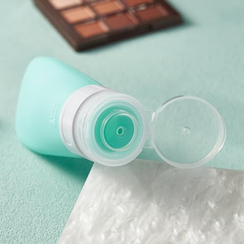 INSFIT Travel Bottles for Toiletries, TSA Approved 3oz Travel Size Containers, BPA Free Leak Proof Squeezable Silicone Tubes for Shampoo Conditioner Lotion Body Wash with Labels - color: #1 2oz, size: 2 Ounce