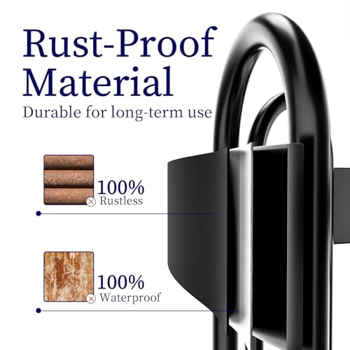 Epicano Toilet Paper Holder Stand, Freestanding Toilet Tissue Organizer, Minimalistic Storage Solution, Holds Mega Rolls-Modern Black - color: Trending Black