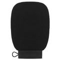 Valitic Exfoliating Glove Body Scrubber - Exfoliating Mitt Dead Skin Remover, Shower Face and Body Exfoliator - Korean Style Skin Scrubber Washcloth - Spray and Self Tan Remover, 1 Black - color: Night Black