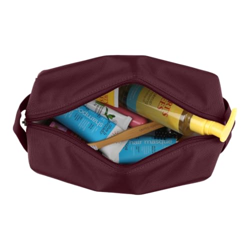 Carhartt Durable Travel Kit, Organize Essentials W/the Water Resistance Toiletry Bag, Port - color: Port