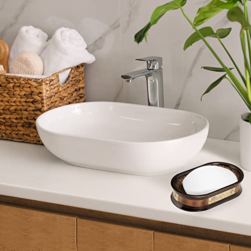 Zahari Home Zambia Stylish Soap Dish Modern Classic Luxury Decor Animal Print Western Design Bar Soap Holder - color: Zambia