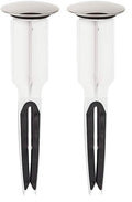 PF WaterWorks PF0250 EasyPOPUP Patented Universal Bathroom Sink Pop-Up Stopper, Easy Install/Remove Design, No Disassembly, Fits BallRod Pop-Up Drains, 5-1/2 in Tall 1.5 in. Cap Dia. Chrome - color: Chrome, size: 1.5 in. Cap Dia. (Pack of 2)