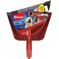 O-Cedar Pet Pro Broom with Step-On Dustpan | Remove 99% with One Sweep | Removes 3 Times More Pet Hair | Quiet Cleaning Tool for Cat and Dog Owners - size: PowerCorner Pet Pro Broom