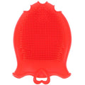 Beaupretty Baby Silicone Shampoo Brush with Soft Scalp Massager and Ergonomic Grip Gentle Exfoliating Bath Shower Brush for Kids Hair Care and Relaxing Scalp Massage