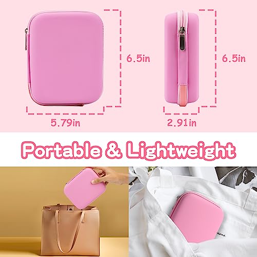 28 in 1 Baby Healthcare and Grooming Kit, Infant Baby Nursery Kit Electric Nail Trimmer Set with Gas Colic Passer Nasal Aspirator Nail Clipper Hair Brush Comb for Newborn Girls Boys (Pink) - style: 28 Kits-Pink