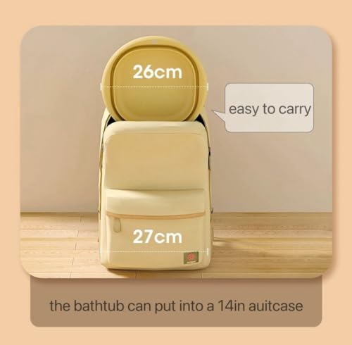 5 Pcs Hedgehog Supplies Hedgehog Bath Kit Include Foldable Bathtub 1 Cleaning Brush 1 Bath Foaming Net 1 Nail Clipper Trimmer A Pair of Slippers Guinea Pig Bathtub Yellow