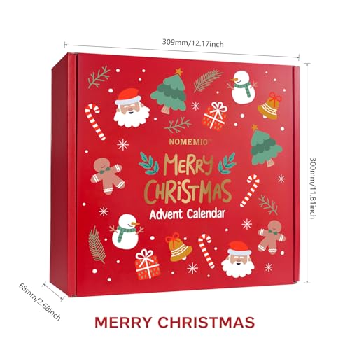 Beauty Advent Calendar 2025 for Adults Women & Teen Girls, 24 Days Bath and Body Christmas Gifts Sets for Women, Spa Gift Baskets for Her, Skincare Beauty Gifts Box Kit
