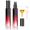 Segbeauty Travel Perfume Bottle Refillable, 2pcs 10ML Mini Glass Perfume Bottles Empty, Portable Cologne Spray Bottle Small Toiletries Cosmetic Supplies Sample Container Atomizer Travel Essential - color: Red, style: Mini Bottles