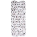 ENKOSI Bath Mat – Large 40 x 16 Inch Non-Slip Bathtub Mat with Secure Suction Cups & Drain Holes – Extra Long Bathroom Shower Mat for Tub with Grey Pebble Design (Grey Pebble 40x16) - color: Pebble