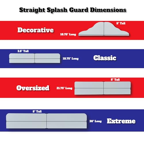 Eagle 1 Rain Gutter Valley Splash Guards, Straight or Bent (2 Per Order) Includes Screws and 1/4" Bit Driver (Extreme Bent, Light Bronze) - color: Light Bronze, size: The Extreme Bent