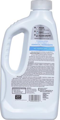 Drano Balance Drain Clog Remover and Cleaner, Non-Corrosive Formula, Safe on All Pipes and Septic Tanks, Formulated Using Only Essential Ingredients, 32 Fl Oz (Pack of 2) - size: 32 Fl Oz (Pack of 2)