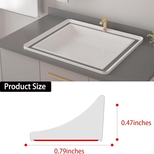Shower Threshold Water Dam,Self Adhesive Silicone Waterproof Barrier Bathroom and Kitchen Shower Water Stopper Guard for Dry And Wet Separation Caulk Seal Strip Edge Trim (67Inch, Gray) - color: Gray, size: 67Inch