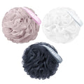 AmazerBath Loofah Sponge 60g/PCS, Shower Loofah for Men and Women - Body Scrubber Loofa Set of 3, Bath Sponge - Grey Blue-Pink-White - style: Grey Blue-Pink-White