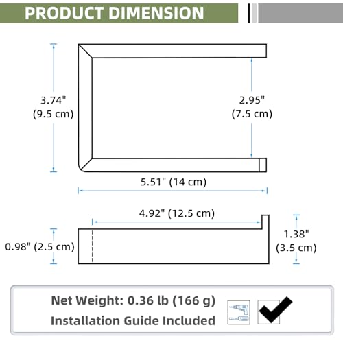 APLusee Matte Black Toilet Paper Holder, 304 Stainless Steel Tissue Hanger, Wall Mounted - color: Matte Black