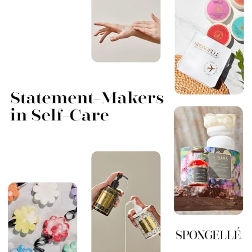 Spongelle Pink Aloe Eco Collection Travel Body Buffer Body Scrubber | Bath & Shower Loofah for Men & Women | Biodegradable, Cruelty-Free, Vegan, Dermatologist-Tested, Made in USA | 7+ uses