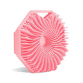 Sud Scrub® Antimicrobial Silicone Body Scrubber, Exfoliating Body Brush for Sensitive Skin, Antibacterial Shower Scrubber for Body, Bathroom Essentials for Men & Women, Pink - color: Pink