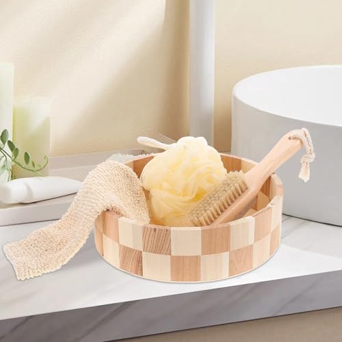 Mipcase Double-Sided Exfoliating Bath Mitt and Pumice Scrubbing Brush Set for Shower Body Cleaning and Callus Removal, Back Scrubber Bath Supplies for Men and Women