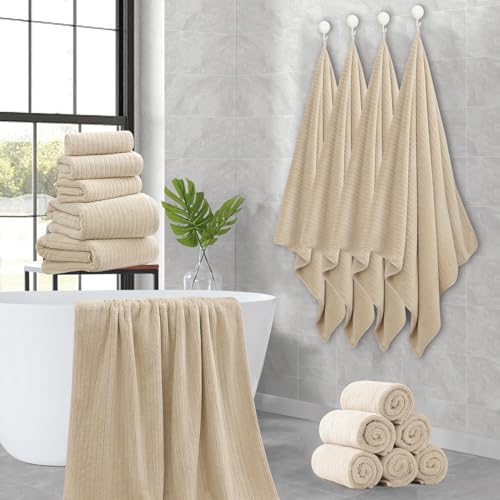 Hailea Hand Towels Set 16x31 Inches,Soft Microfibers Bathroom Towel Set 2 Pack,Highly Absorbent Quick Dry Luxury Towel Hotel Spa Gym Hand Towel Collection for Bathroom,Camel - color: Beige, size: 2-Piece Hand Towel