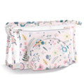 Richeart Makeup Bag, Clear Bag with Zipper, 3PC Floral Flowers Makeup Pouch, Waterproof Small Pouch, Portable Travel Toiletry Bag, C - style: C