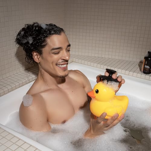 MANSCAPED® The Scalp Buffer Men’s Silicone Head Scrubber – Premium Cleansing & Exfoliating Hair Brush, Ergonomic Handheld Design for Gentle Scalp Massage (1-Pack) - size: Scalp Buffer