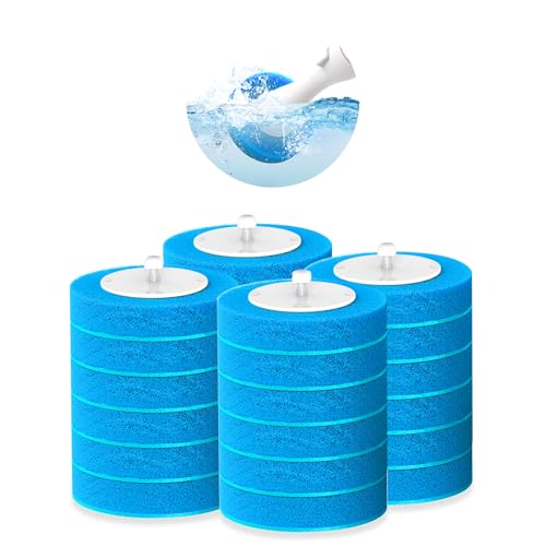 36-Piece Toilet Wand Refills, Disposable Toilet Bowl Cleaner Wand Compatible with Most Toilet Brushes,Disposable Toilet Brush Refill for Bathroom Cleaning - style: 36pcs Toilet Wand Refills