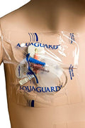 TIDI 50005-PKG AquaGuard Sheet – 5” x 5” – (Area of Coverage: 3.5” x 3.5”) – Shower Protection Sheet – Self-Adhesive Moisture Barrier – Wound Cover for Showering – 7 Sheets – Home Medical Supplies - size: 5" x 5", style: Package of 7 Sheets