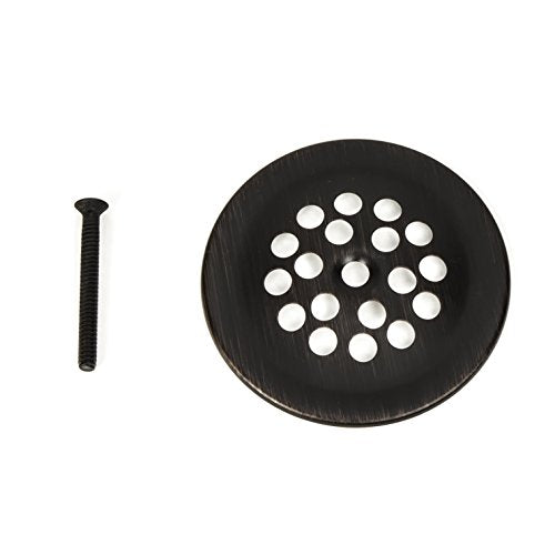 PF WaterWorks Bathtub/Bath Tub Drain Shoe Grid/Strainer Cover with Matching Screw;Oil Rubbed Bronze; PF0915-ORB