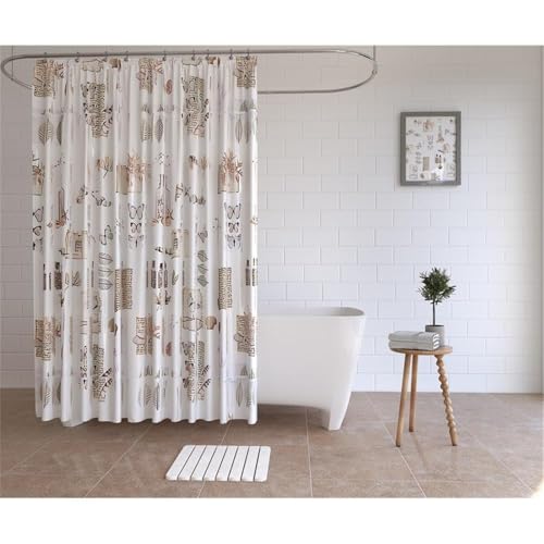 Pemberly Row Diatomite Stone Bath Mat, 16x12 in, White Finish, Quick Drying, Highly Absorbent, Slatted Design, Modern Style, Compact for Bathroom Floor or Shower Use