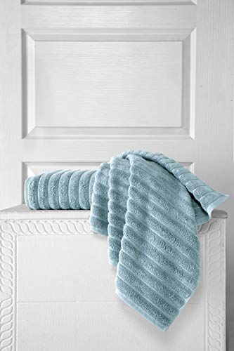 Classic Turkish Towels CTT Premium 2 Pack Bath Towels Set, Made with 100% Turkish Cotton, Spa & Hotel, Quick Drying Towels, Absorbent & Comfy | 27"x54" (Spa Green) - color: Spa Green, size: 2-Piece Bath Towel Set