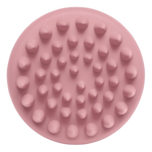 Diane Scalp Massage and Shampoo Brush with Soft Silicone Bristles, Exfoliates and Cleanses Scalp, Promotes Scalp Circulation, Evenly Distributes Hair Oil, Clear - style: Women's