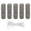 Washing Machine Lint Trap – Stainless Steel Hose Filter, Mesh Drain Catcher, Washer Sock Lint Remover, Rust-Free Snare Laundry Filter with Nylon Cable Ties, 29cmx6.5cm – 50-Pack - style: Pack of 50