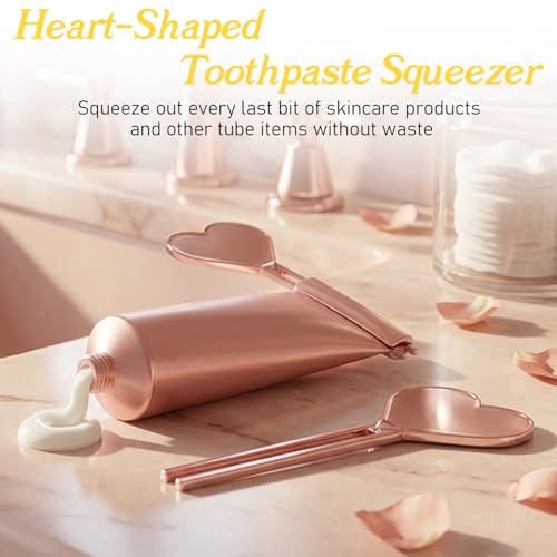 3 Pcs Toothpaste Squeezer Key, Stainless Steel Tube Squeezer | Hand Cream Toothpaste Roller Key, Bathroom Cosmetic Accessories