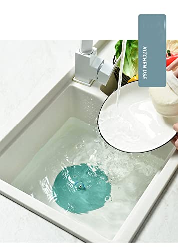 Sink Stopper Silicone Bathtub Stopper,Kitchen Sink Drain Stopper,Bathroom Drain Plug Stopper,Shower Drain Sink Stopper, Laundry Sink Drain Stopper (Silicone Stopper -Yellow) - color: Silicone Stopper -Yellow