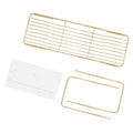 Expandable Bathtub Tray,Bathtub Tray Caddy for Luxury Bath Expandable,Expandable Range 68-90cm/26.77-35.43 in (Gold+White) - color: Gold+white