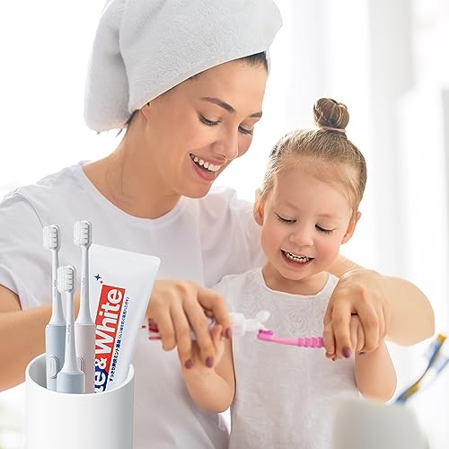 Toothbrush Holders for Bathrooms - 1 Cups Ceramic Toothbrush Toothpaste Holders, White Bathroom Tumbler Cups Reusable Toothbrush Mouthwash Cup, Bathroom Counter Organizer. - color: White, size: 1pcs