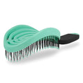NuWay® DoubleC® Detangling Hair Brush – The Original Home Scalp-Care Brush – Patented Double Curved Scalp Care Hairbrush for Gentle Detangling, Volume Styling & Wet or Dry Hair (Mint Green) - color: Mint Green