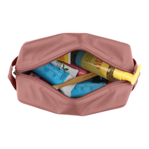 Carhartt Durable Travel Kit, Organize Essentials W/the Water Resistance Toiletry Bag, Rose Tint - color: Rose Tint