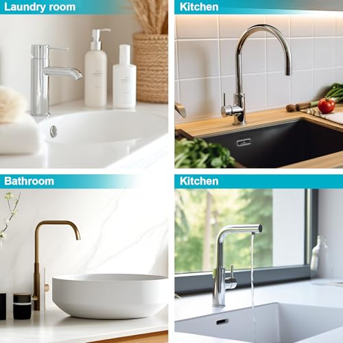24 Inch Kitchen Sink Splash Guard，5°Slope Fast Draining Silicone Mat for Kitchen Sink Faucet Mat, Upgraded Sink Tidy Splash Guard for Bathroom Faucet Draining Mat (Black)
