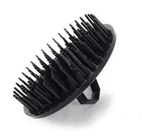 G.B.S Shower Shampoo Massage Brush No.100, Black - color: 1blk