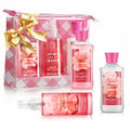 Self Care Gift Set for Women - 3PC Japanese Cherry Blossom Spa Travel Set with Shower Gel, Lotion & Body Mist - Luxury Bath Gift Set for Mother's Day, Birthday, or Anniversary