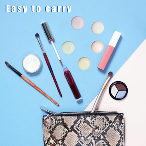 5 Pcs Travel Containers - Makeup Travel Containers(10ml) Convenient Jars for Creams, Leak-proof Accessories with Lid for Cosmetic Makeup Face Body Hand Cream - size: 5 Pcs 10ml