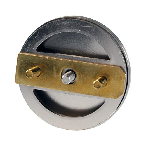 Westbrass Floating No-Hole Overflow Faceplate, Satin Nickel, D980R-07 - color: Satin Nickel, size: 1 Pack