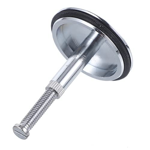 Universal Bathtub Sink Drain Stopper & Plug in One, Copper Hair Catch - color: Black, size: 6.7X4.3X4.3CM