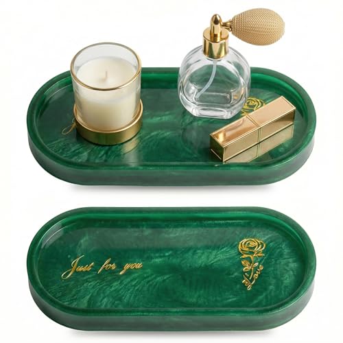 Key Tray For Entryway Table - Counter Tray(Green) - color: Green