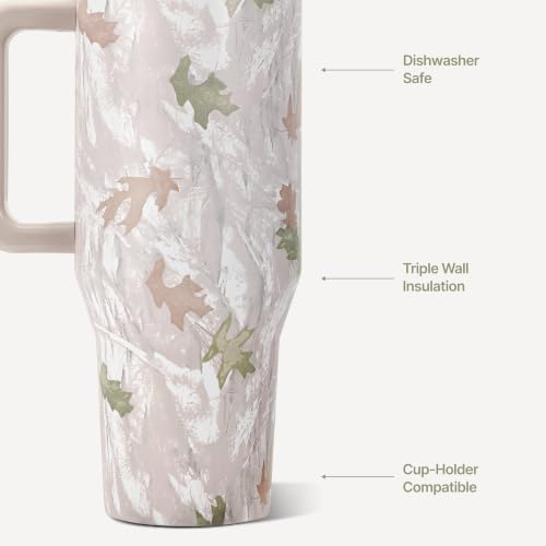 HydroJug Traveler 40oz, Insulated Tumbler with Handle & Straw, Camo - color: Camo, size: 40 Ounces