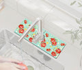 Kitchen Sink Splash Guard Faucet Mat -1 PC Super Absorbent Fast Drying Mat Sink Gadgets-Splash Guard Behind Faucet Drip Catcher for Kitchen, Bathroom,Sink Mat, Dish Drying Mat, Bathroom(15" X 5.5" ) - color: Green