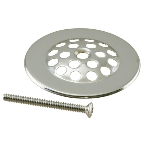 Westbrass Gerber Style Bee-HiveTub Strainer Grid with Screw, Polished Nickel, D327-05 - color: Polished Nickel