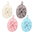 4 Pack Shower Loofah for Women, Washable Travel Loofah Set, Mesh Body Scrub Bath Pouf Sponge Pad